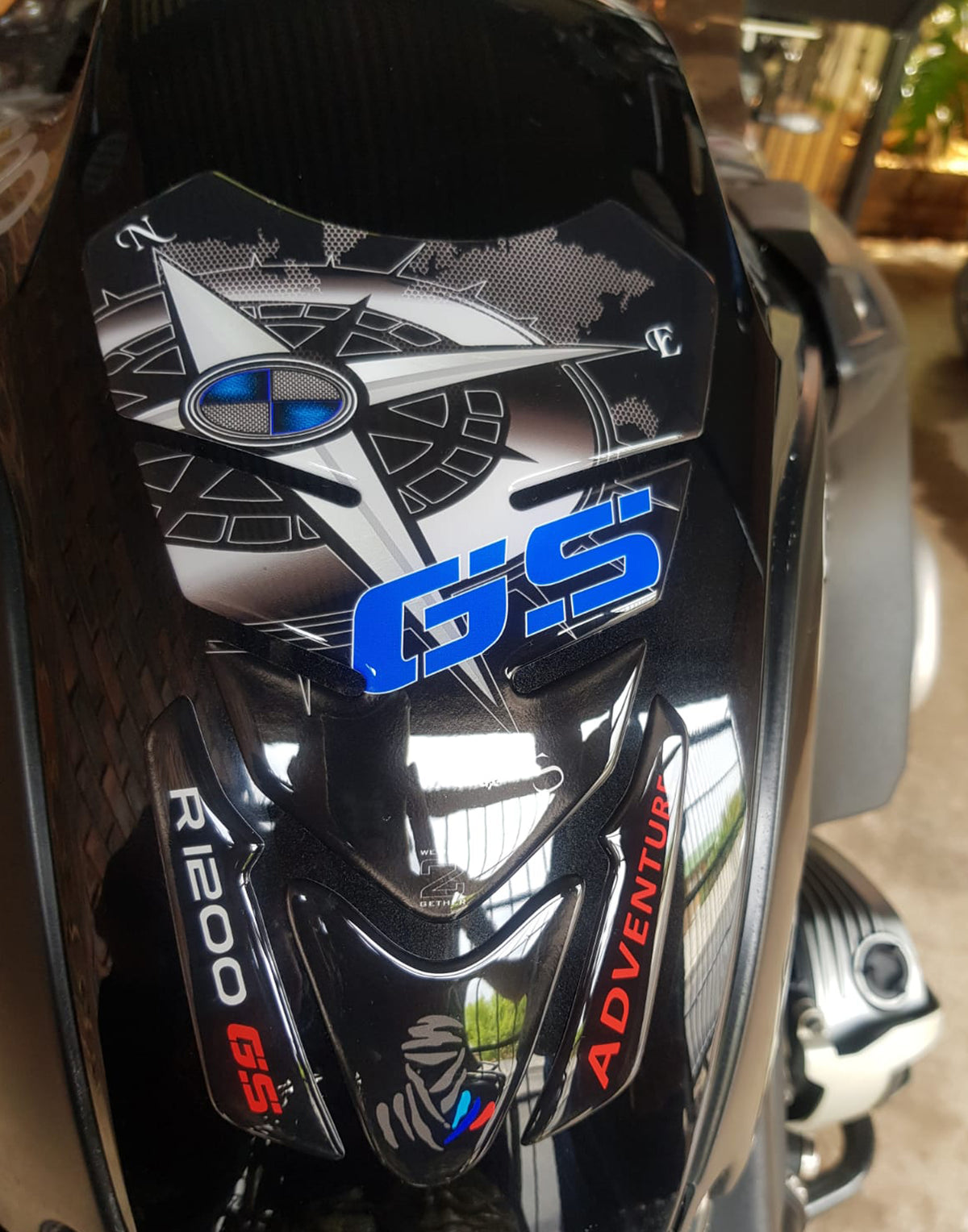 BMW R 1200 GS Tank Pads | BMW Motor Cycle Tank Protector