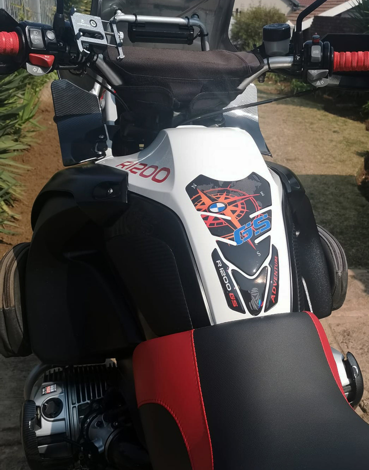 BMW R 1200 GS Tank Pads | BMW Motor Cycle Tank Protector