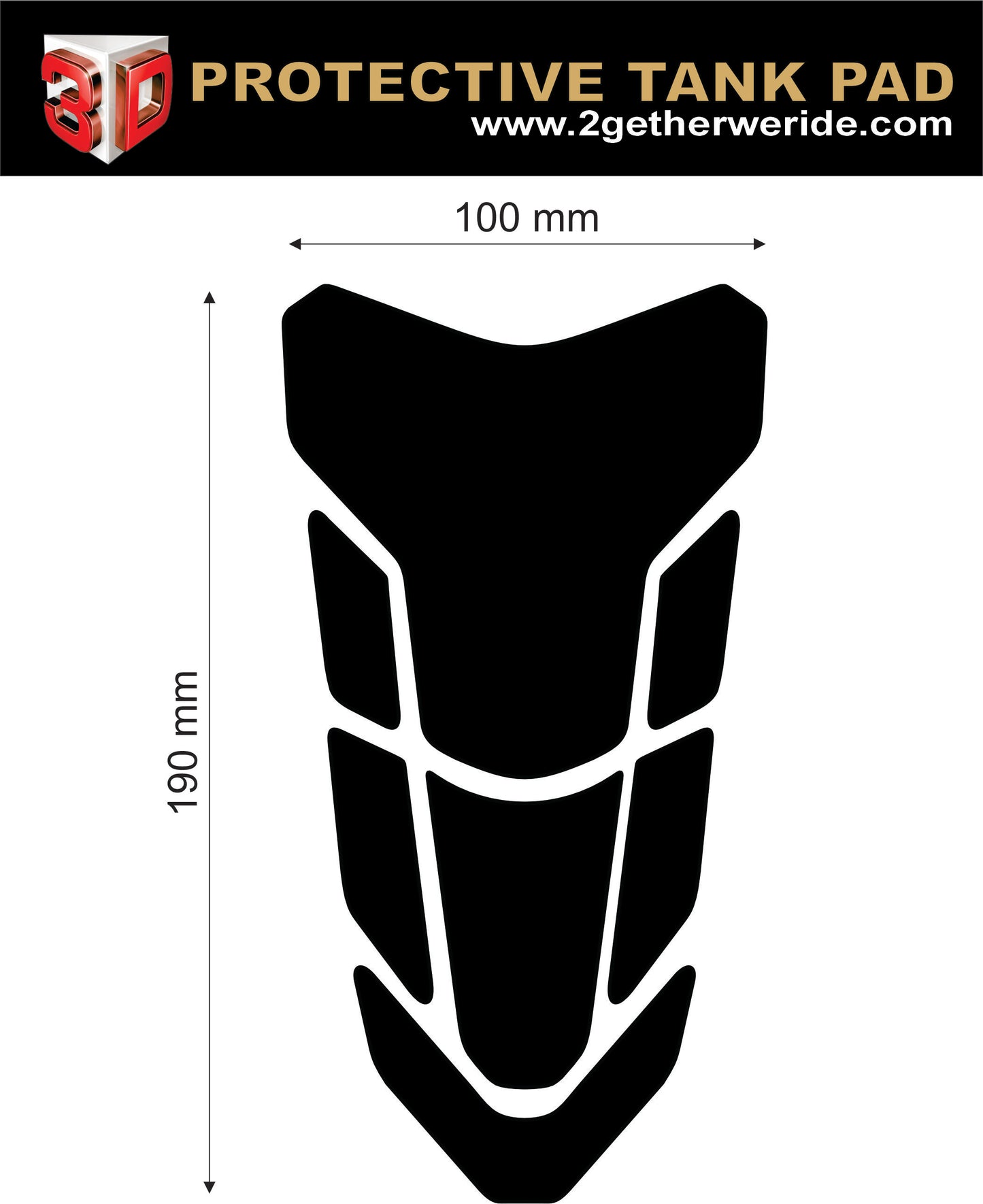 Ducati V4 Tank Pad | Ducati Motor Bike Tank Protector