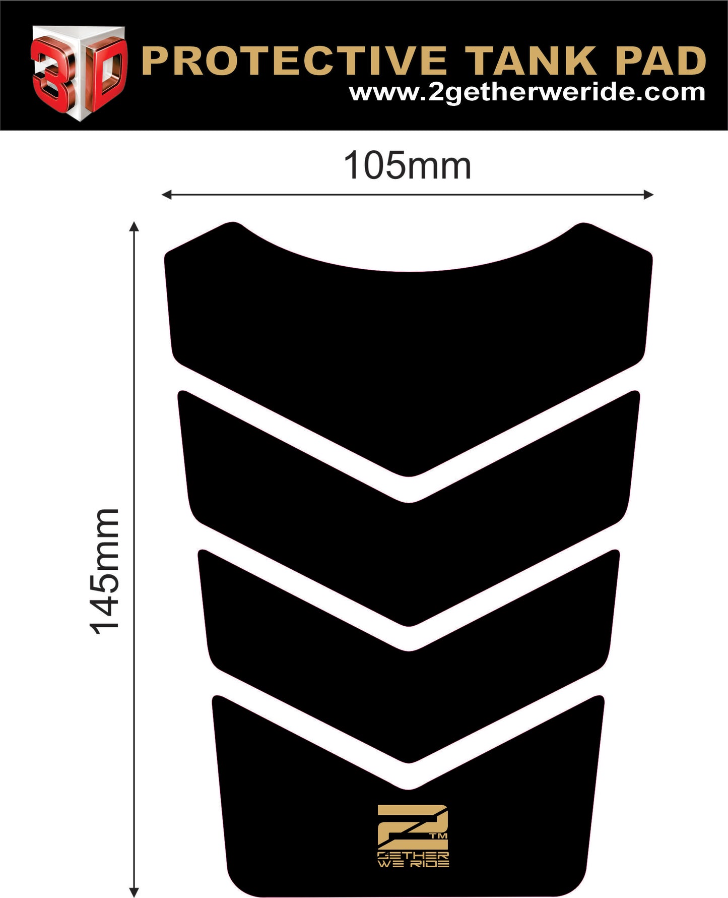 KTM 390 Duke Motor Bike Tank Pad. Orange and Black 390 Adventure, Universal Fit Tank Pad. 2025