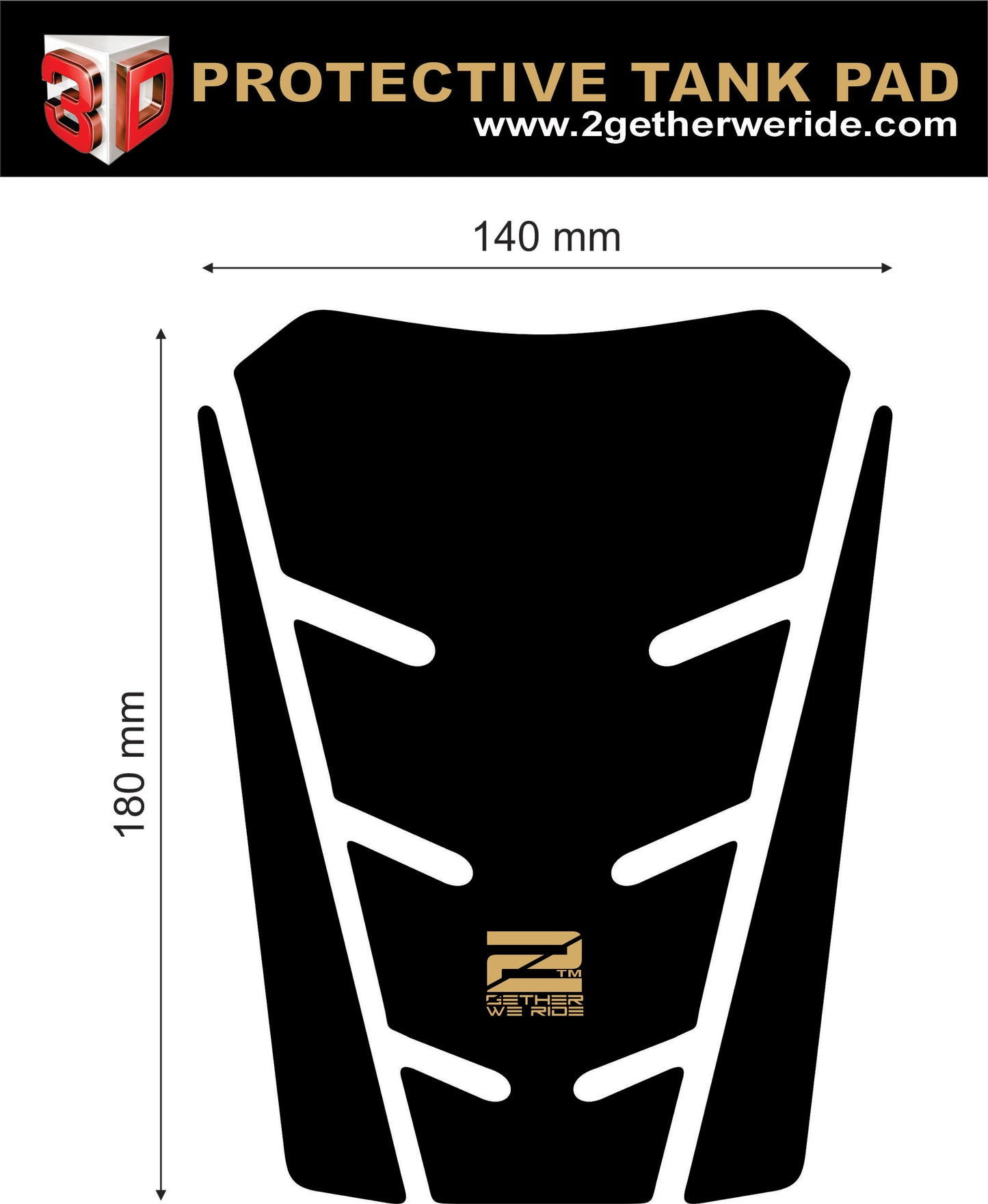 KTM 390 Duke Motor Bike Tank Pad. Orange White and Black Carbon Fibre 390 Duke Universal Fit Tank Pad. 2025