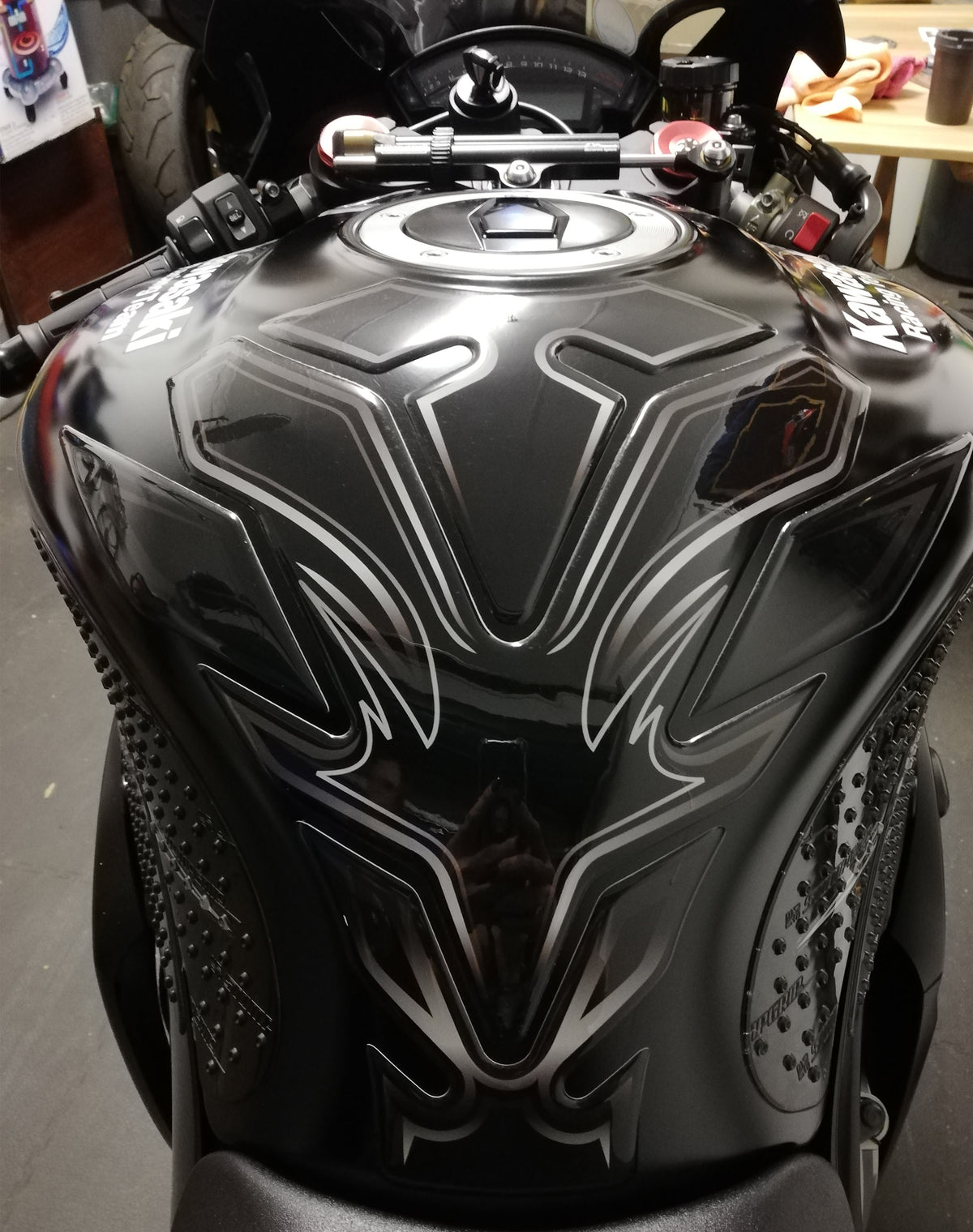 Kawasaki ZX 14R Tank Pad | Kawasaki Motorcycle Tank Protector