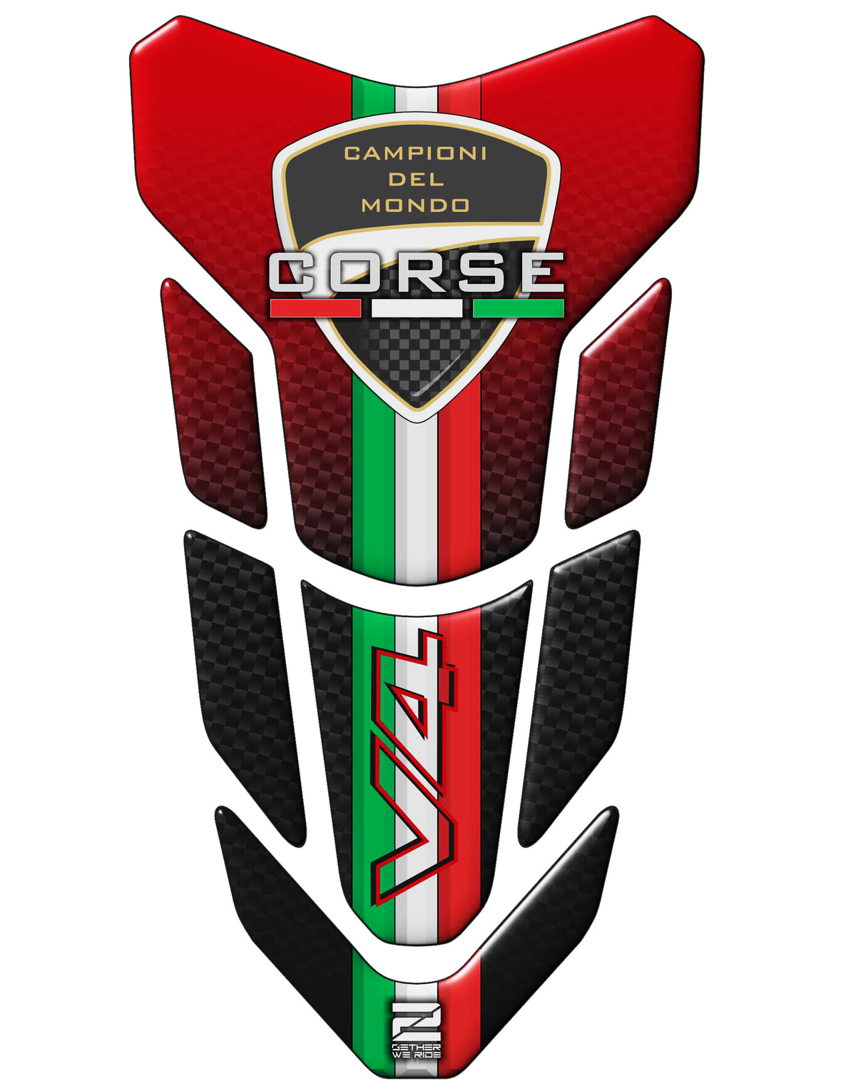 Ducati V4 Tank Pad | Ducati Motor Bike Tank Protector