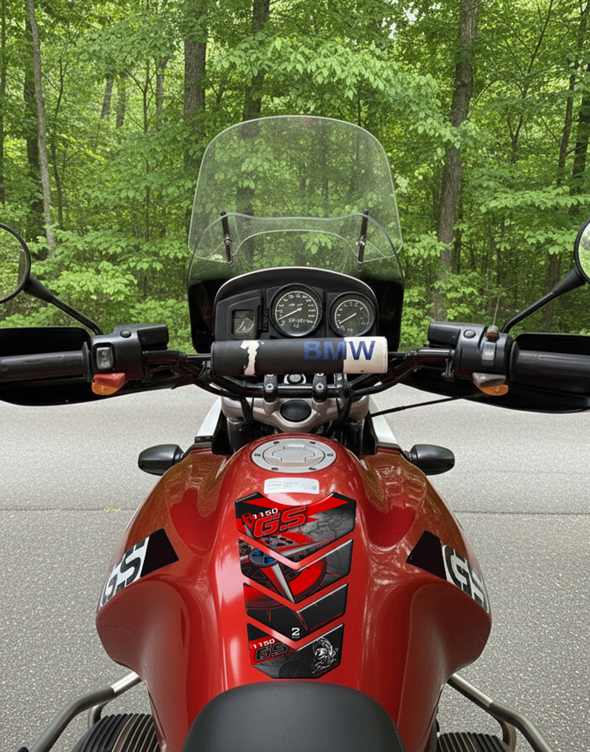 BMW R 1150 GS Tank Pad | BMW Motor Cycle Tank Protector