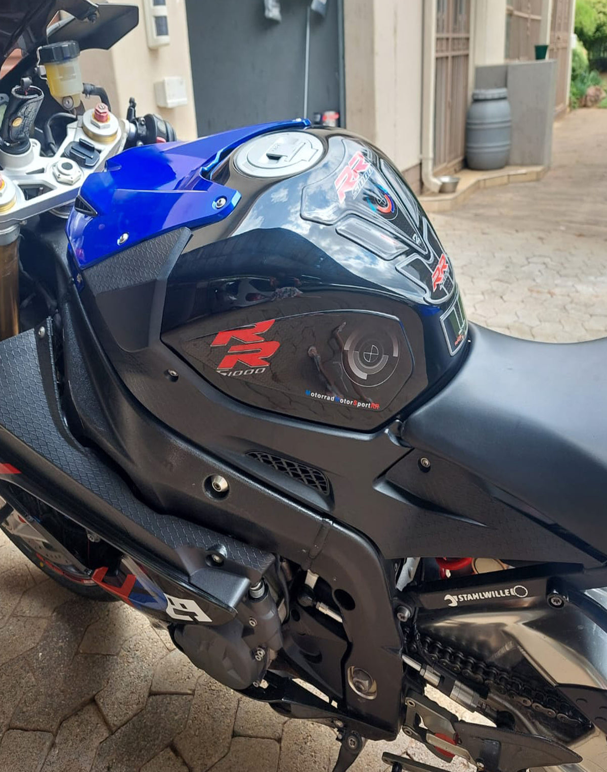 BMW S 1000 RR Tank Pad | BMW Motor Bike Tank Protector