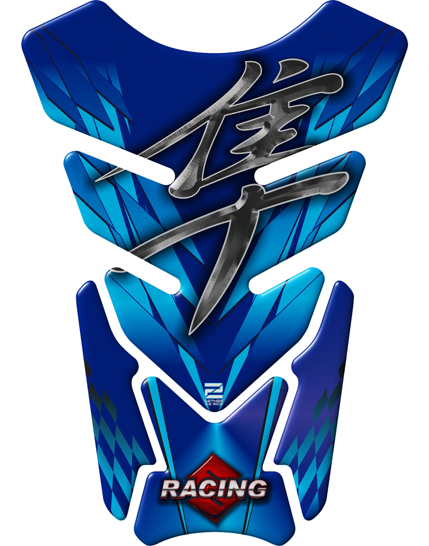 Suzuki Hayabusa Blue Motor Bike Tank Pad Protector. 1999 - 2021. A universal fit Hayabusa tank pad
