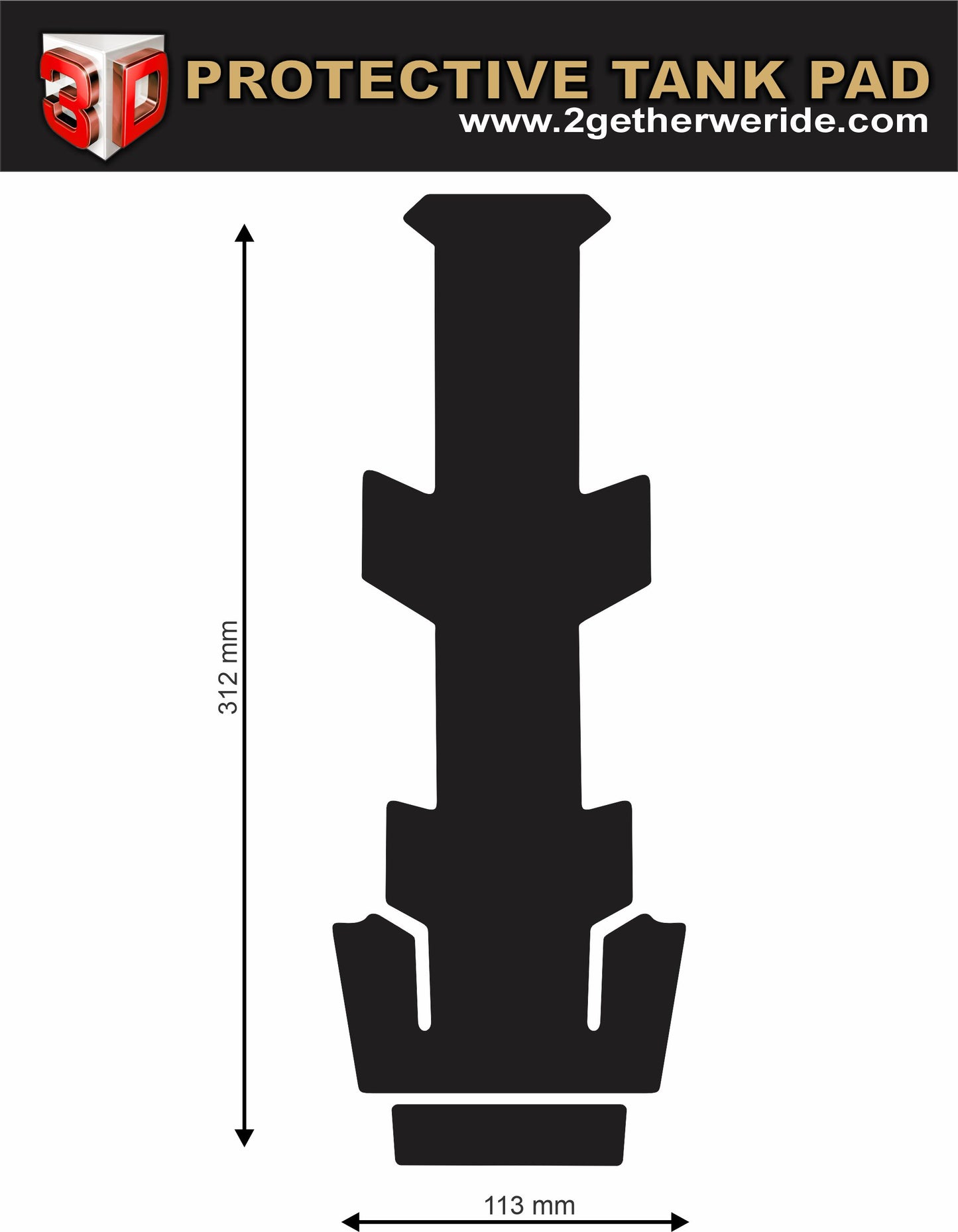 Honda NC 750 Tank Pad Protector | Rider Deals