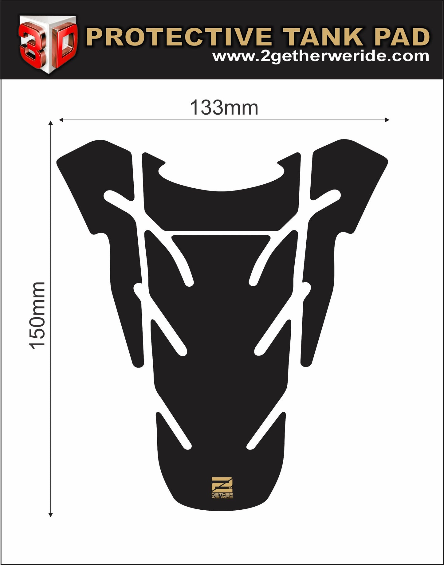 KTM Tank Pad | KTM Motorcycle Tank Protector