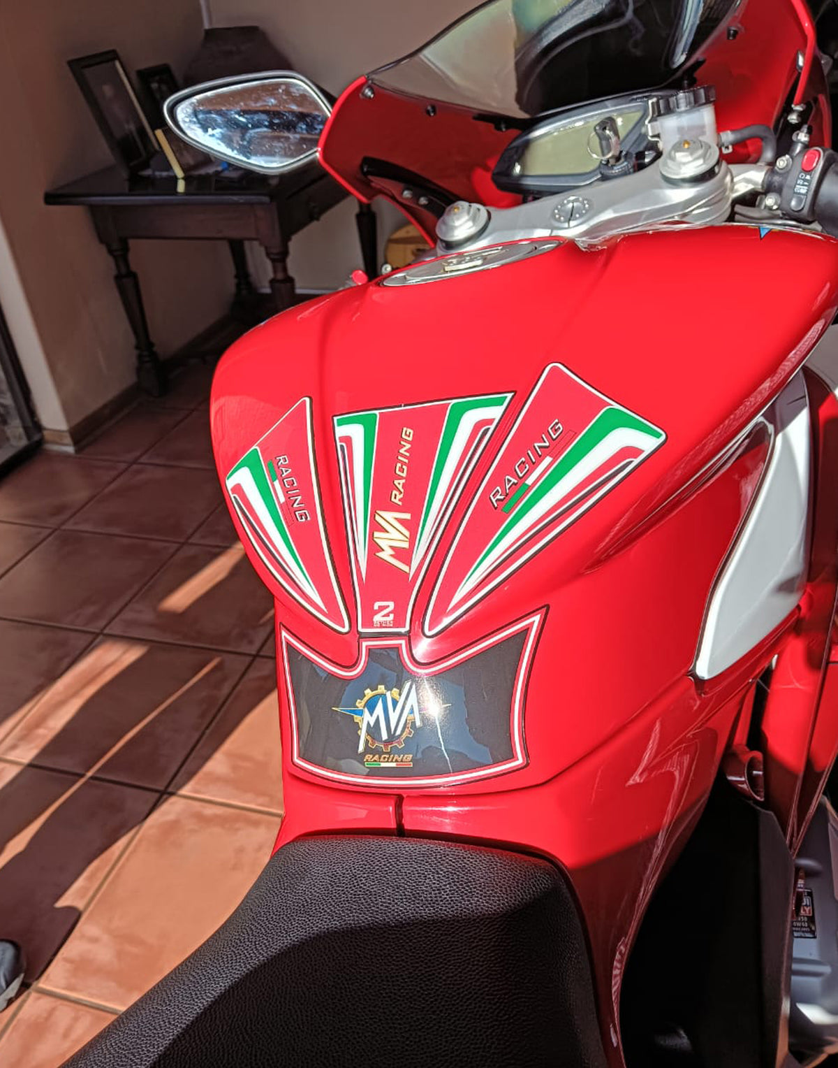 MV Agusta Tank Pad | MV Agusta Motor Cycle Tank Protector