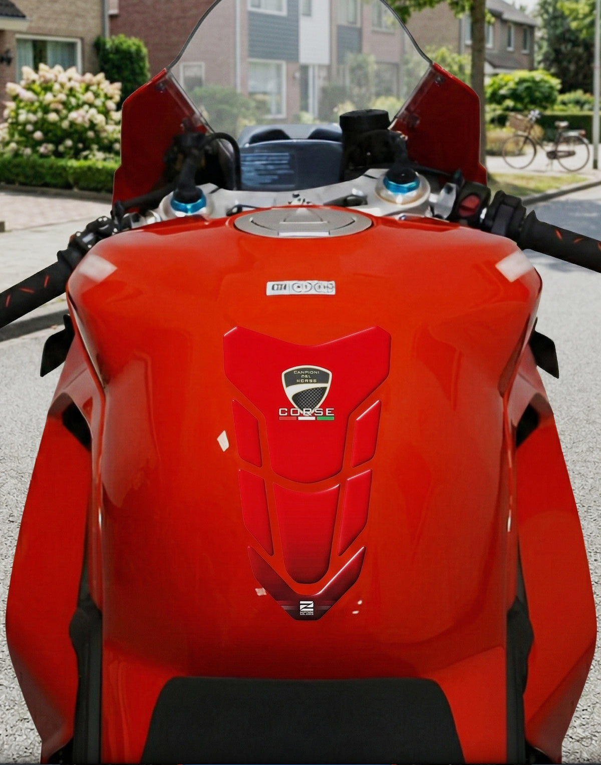 Ducati V4 Tank Pad | Ducati Motor Bike Tank Protector