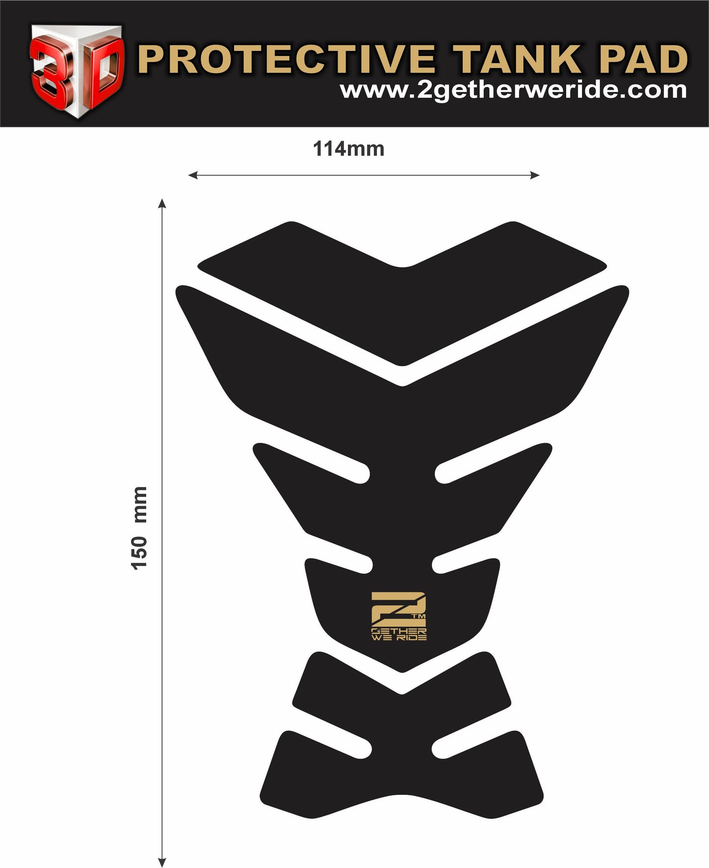 Honda TransAlp Tank Pad | Rider Deal