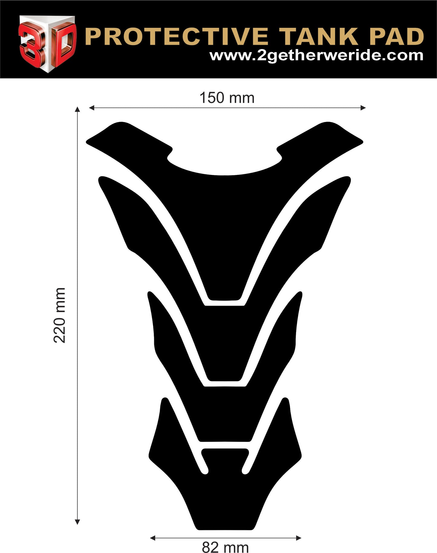 Triumph Tank Pad | Triumph Motorcycle Tank Protector