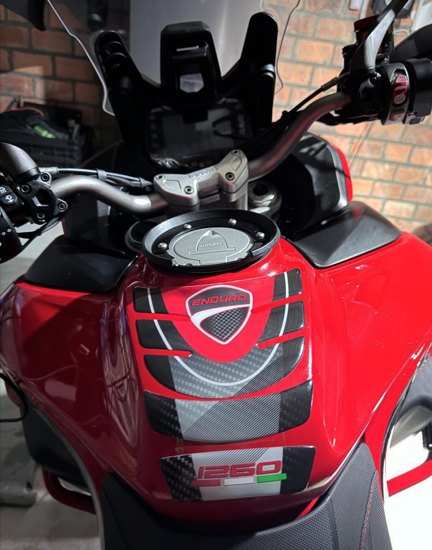 Ducati Enduro Tank Pad | Ducati Motor Bike Tank Protector