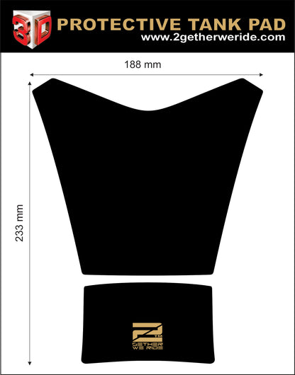 Aprilia Tuona Tank Pad | Aprilia Motorcycle Tank Protector