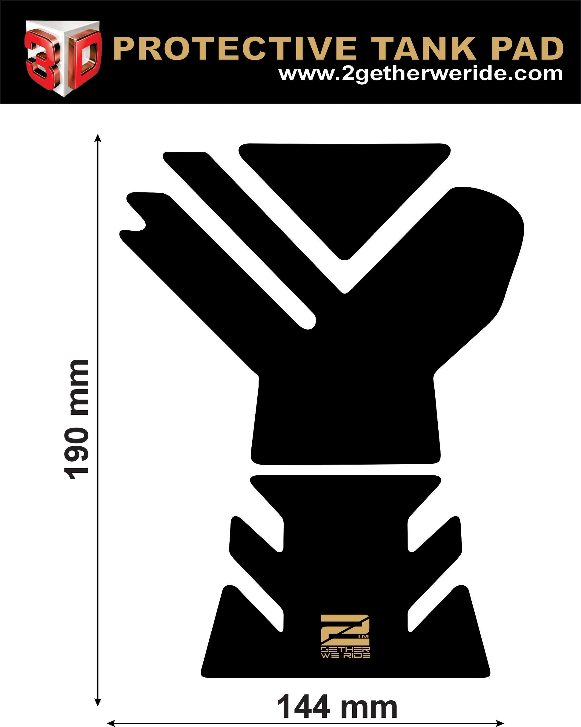 Aprilia  RS 660 Motor Bike Tank Pad . Extrema White and Black Carbon Fibre Universal Fit  Bike Tank Pad / Protector 2023 -2025