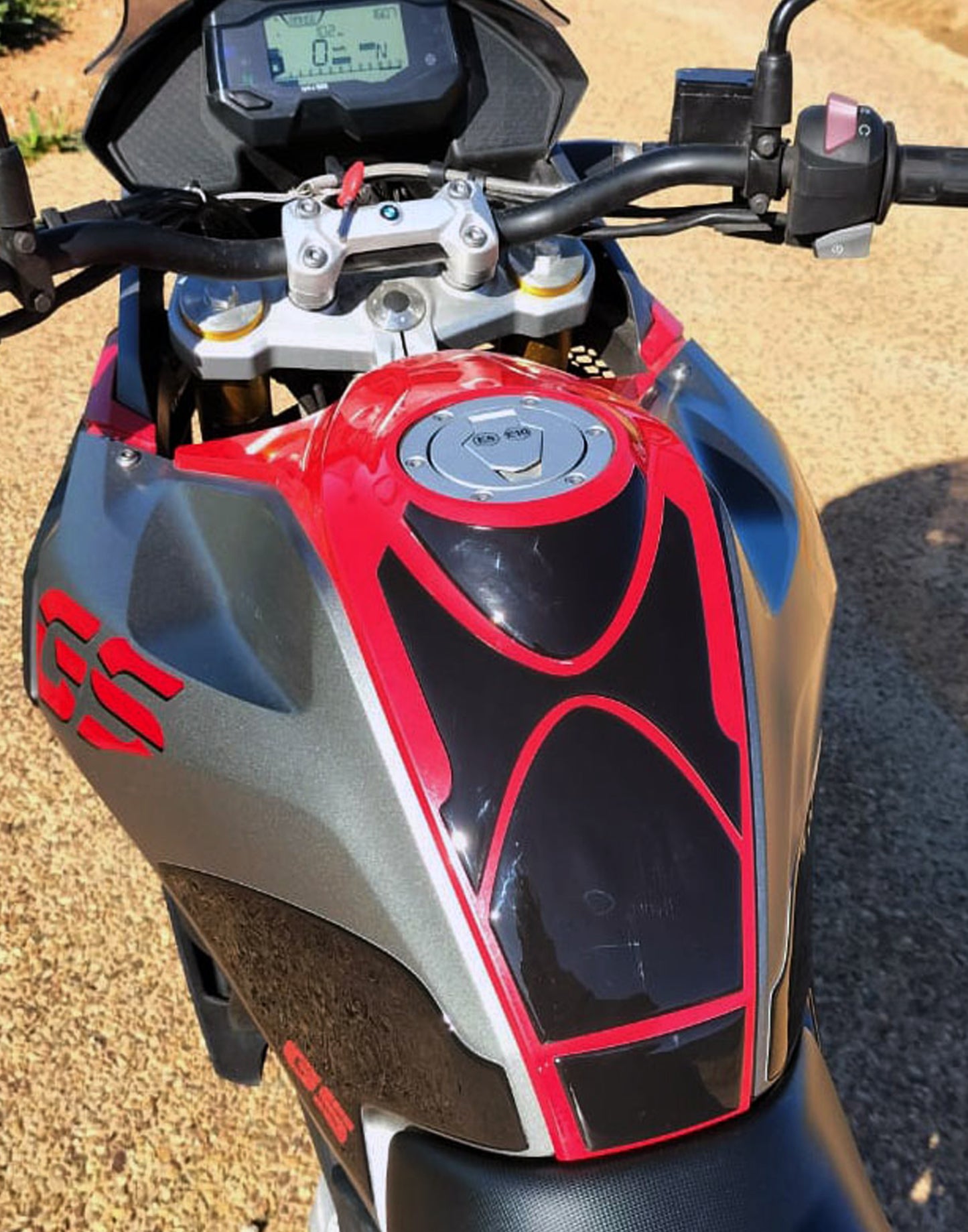 BMW 310 Tank Pad |  BMW Motor Bike Tank Protector