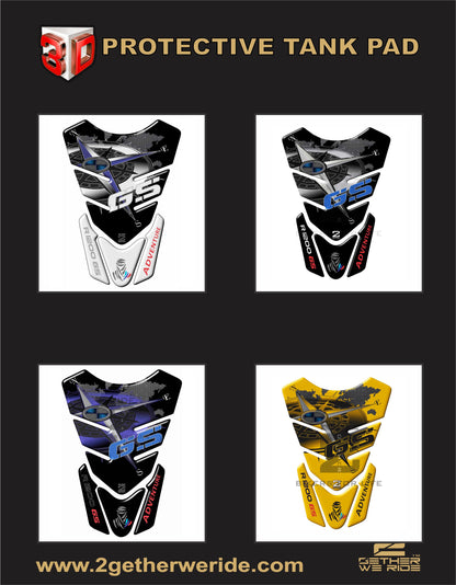 BMW  R 1200 GS Tank Pads  | BMW Motor Cycle Tank Protector