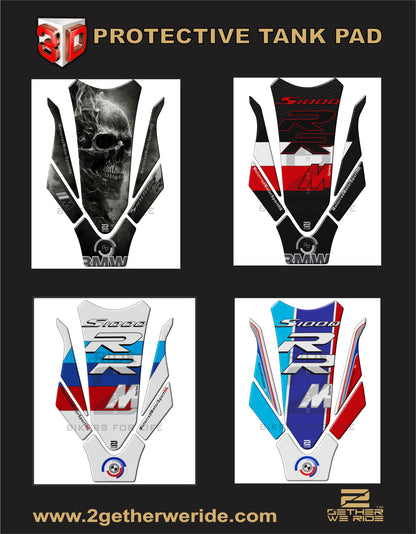 BMW S 1000 RR Tank Pad | BMW Motor Cycle Tank Protector
