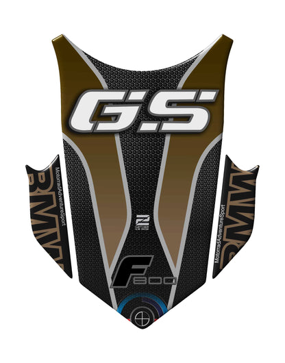 BMW F 800 GS kalamata Camouflage  Motor Bike Tank Pad / Protector 2013 - 2017