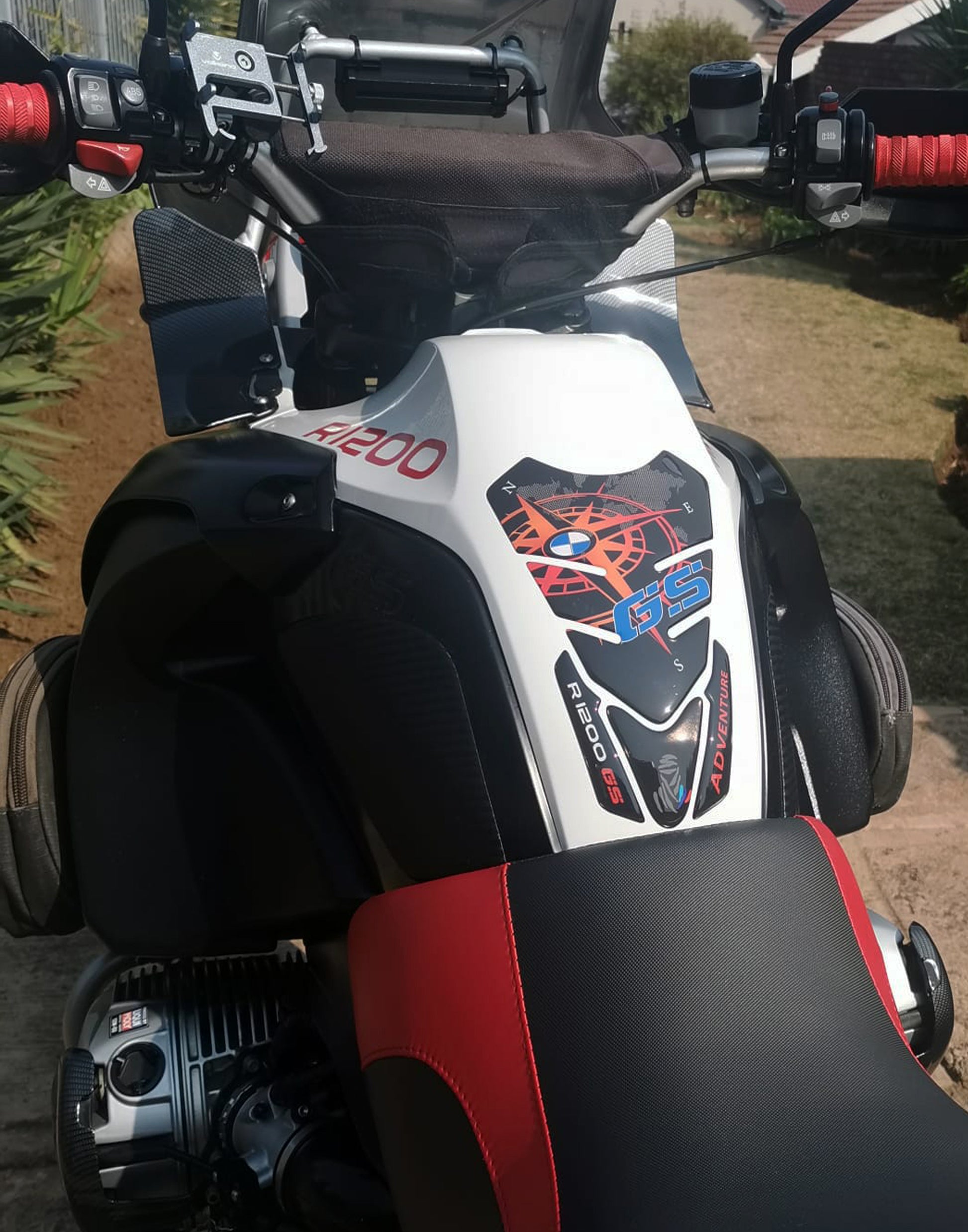 BMW  R 1200 GS Tank Pads  | BMW Motor Cycle Tank Protector