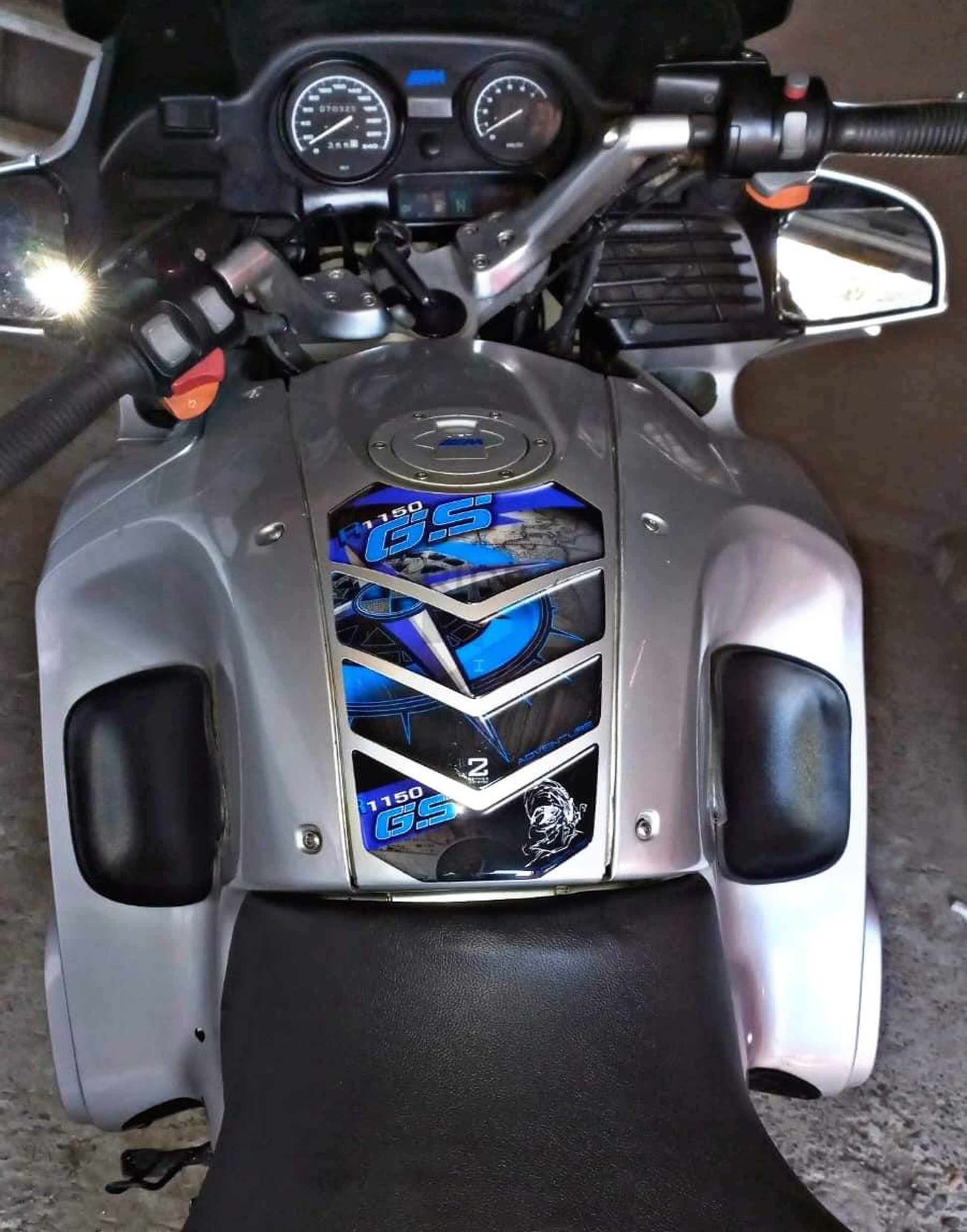 BMW  R 1150 GS Tank Pad | BMW Motor Cycle Tank Protector