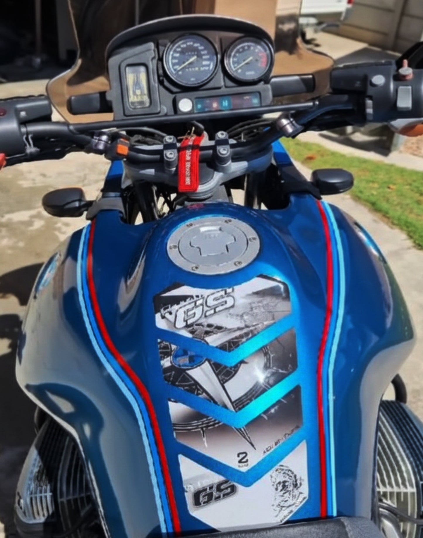 BMW  R 1150 GS Tank Pad | BMW Motor Cycle Tank Protector