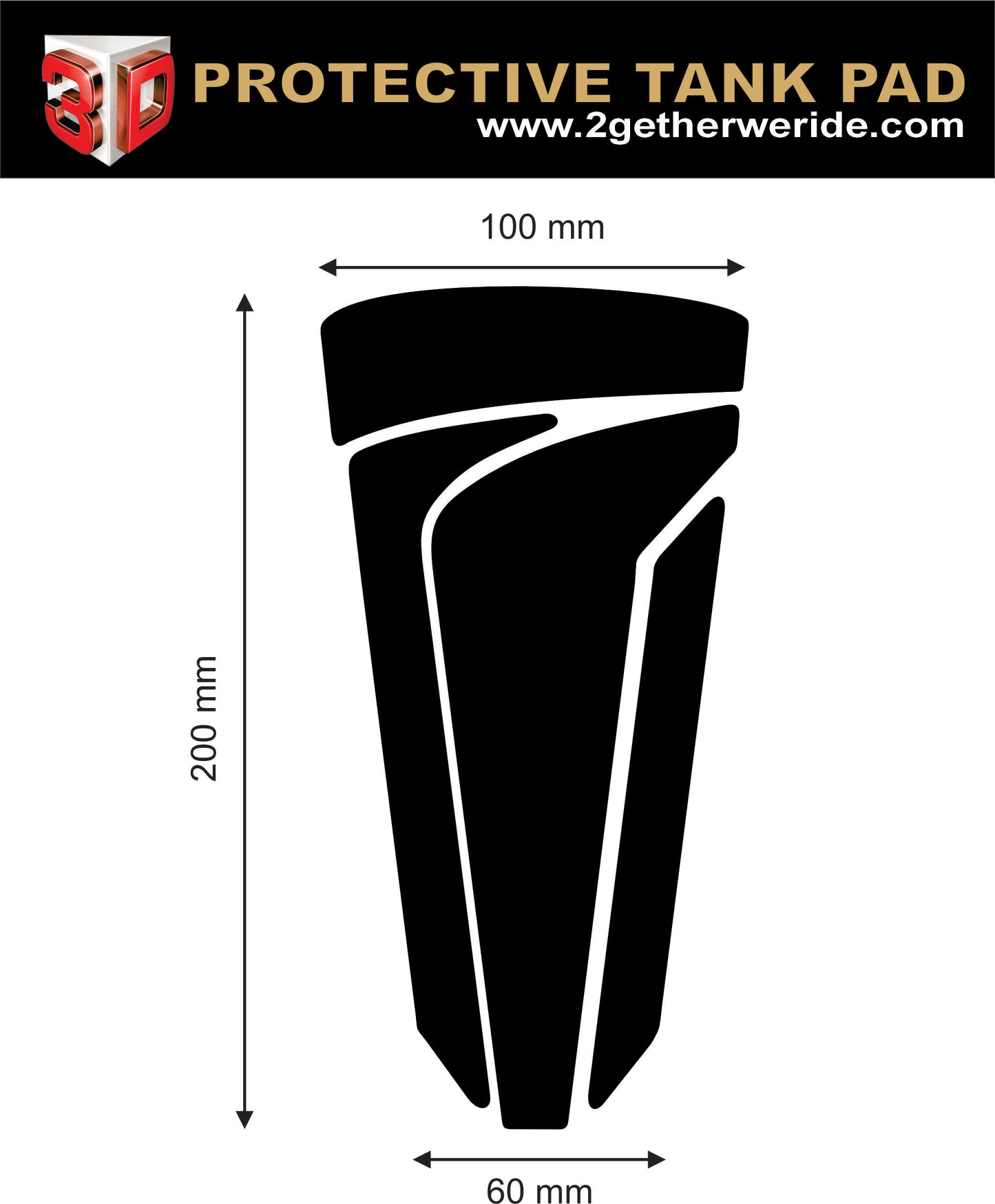 Ducati Panigale V2 Tank Pad | Ducati Motor Bike Tank Protector