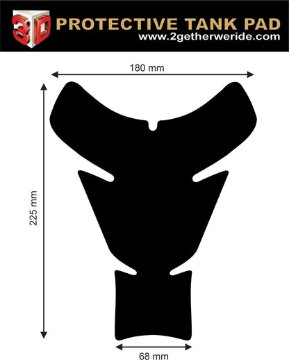 Street  Tank Pad |  Motor Cycle Tank Protector