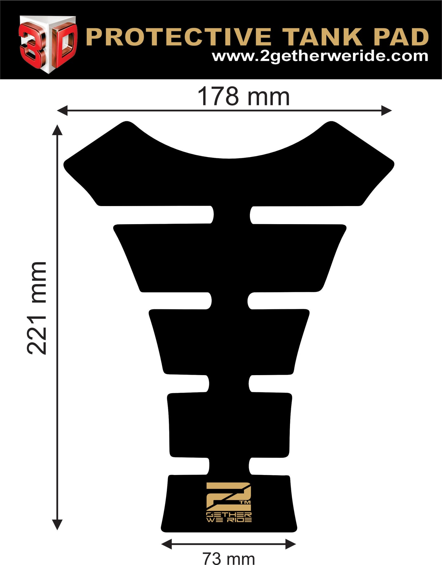Ducati Tank Pad Protector | Rider Deal