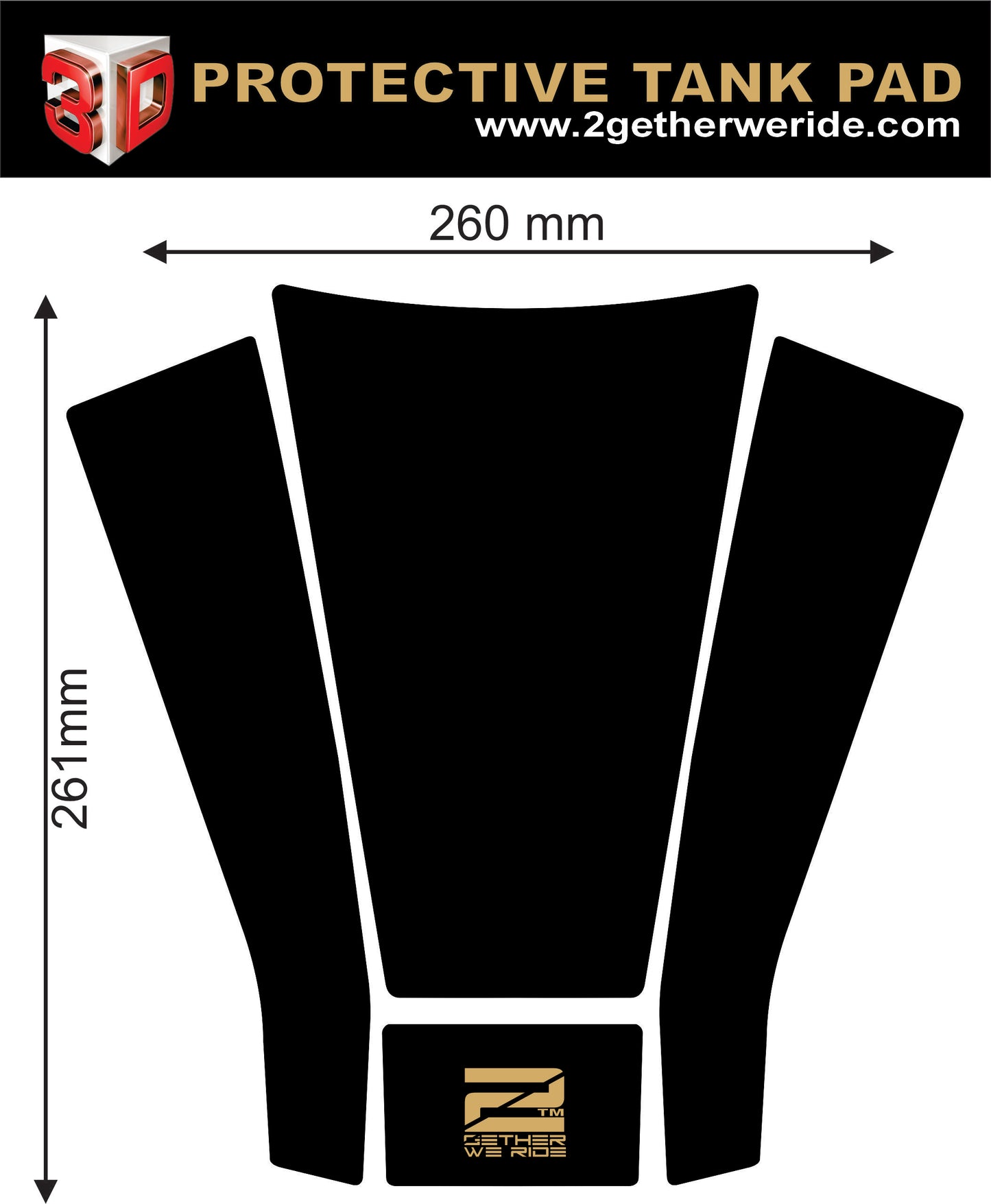 BMW F 900  Tank Pad | BMW Motor Cycle Tank Protector