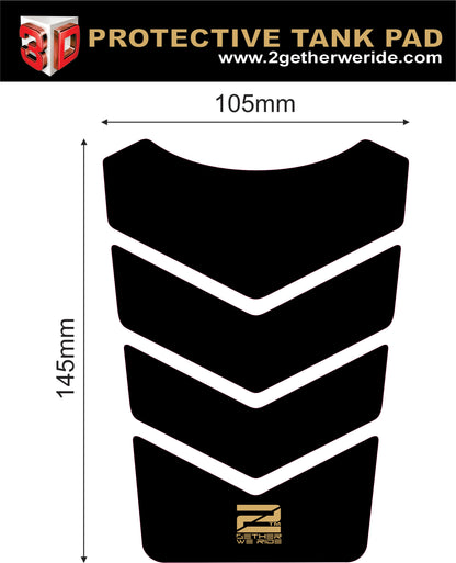 KTM 390 Duke Motor Bike Tank Pad. Orange and Black 390 Adventure, Universal  Fit Tank Pad. 2025