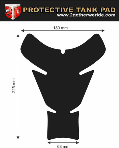 Street Tank Pad | Motorcycle Tank Protector