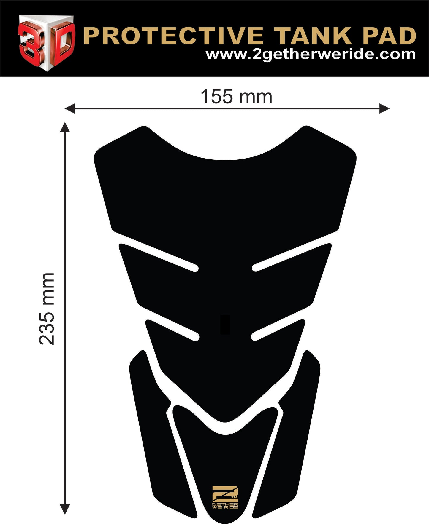BMW  Tank Pads  | Ride or Die BMW Motor Cycle Tank Protector