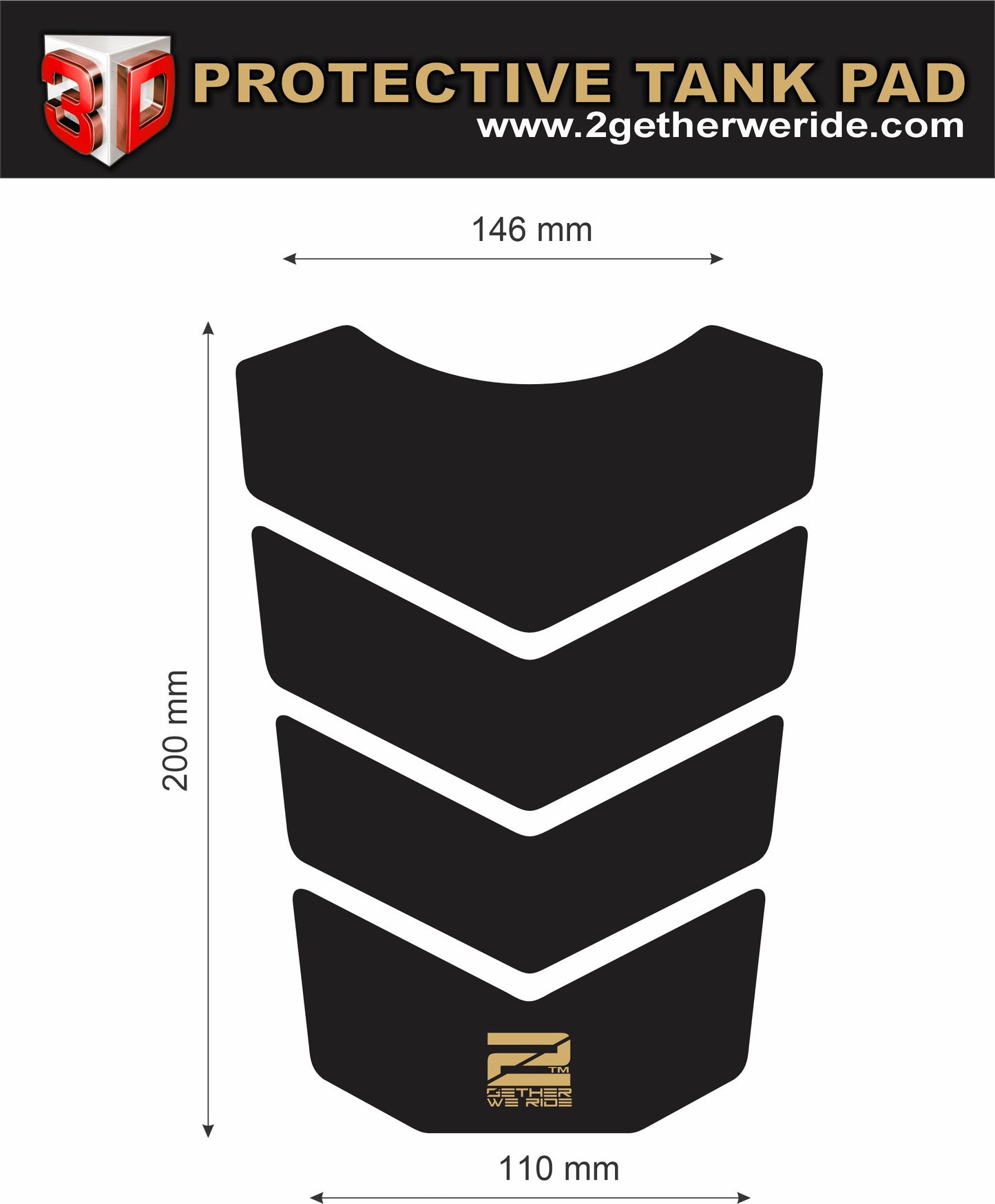 KTM Tank Pad | KTM Motorcycle Tank Protector