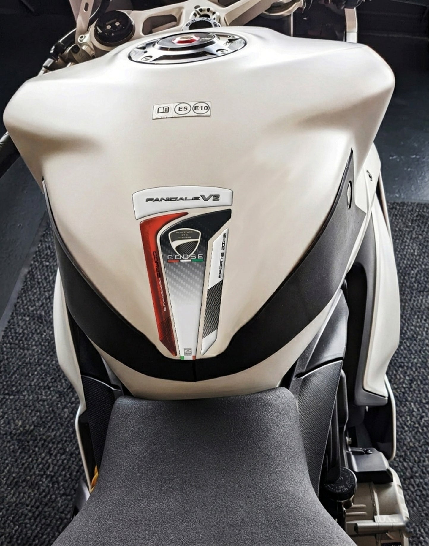Ducati Panigale V2 Tank Pad | Ducati Motor Bike Tank Protector