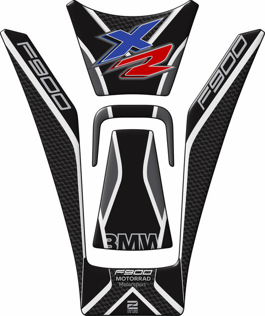 BMW F 900 XR White  Motor Bike Tank Pad / Protector 2020 - 2023