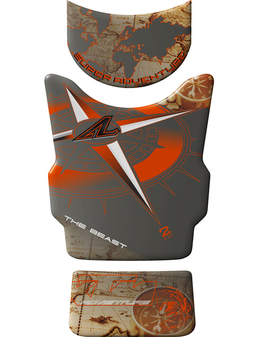 KTM Super Duke Adventure Tank Pad Protector 2020 - 2024