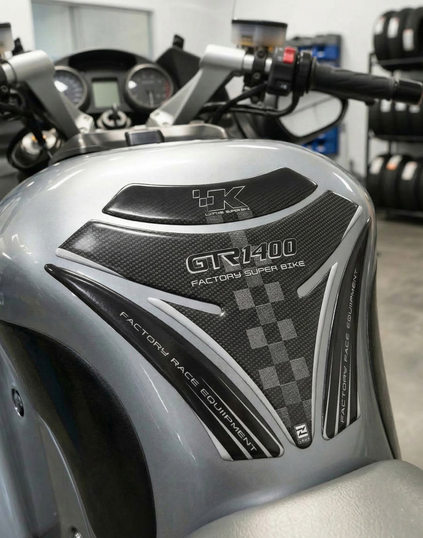 Kawasaki GTR 1400 Tank Pad | Kawasaki Motorcycle Tank Protector