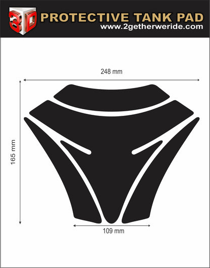 Kawasaki GTR 1400 Tank Pad | Kawasaki Motorcycle Tank Protector