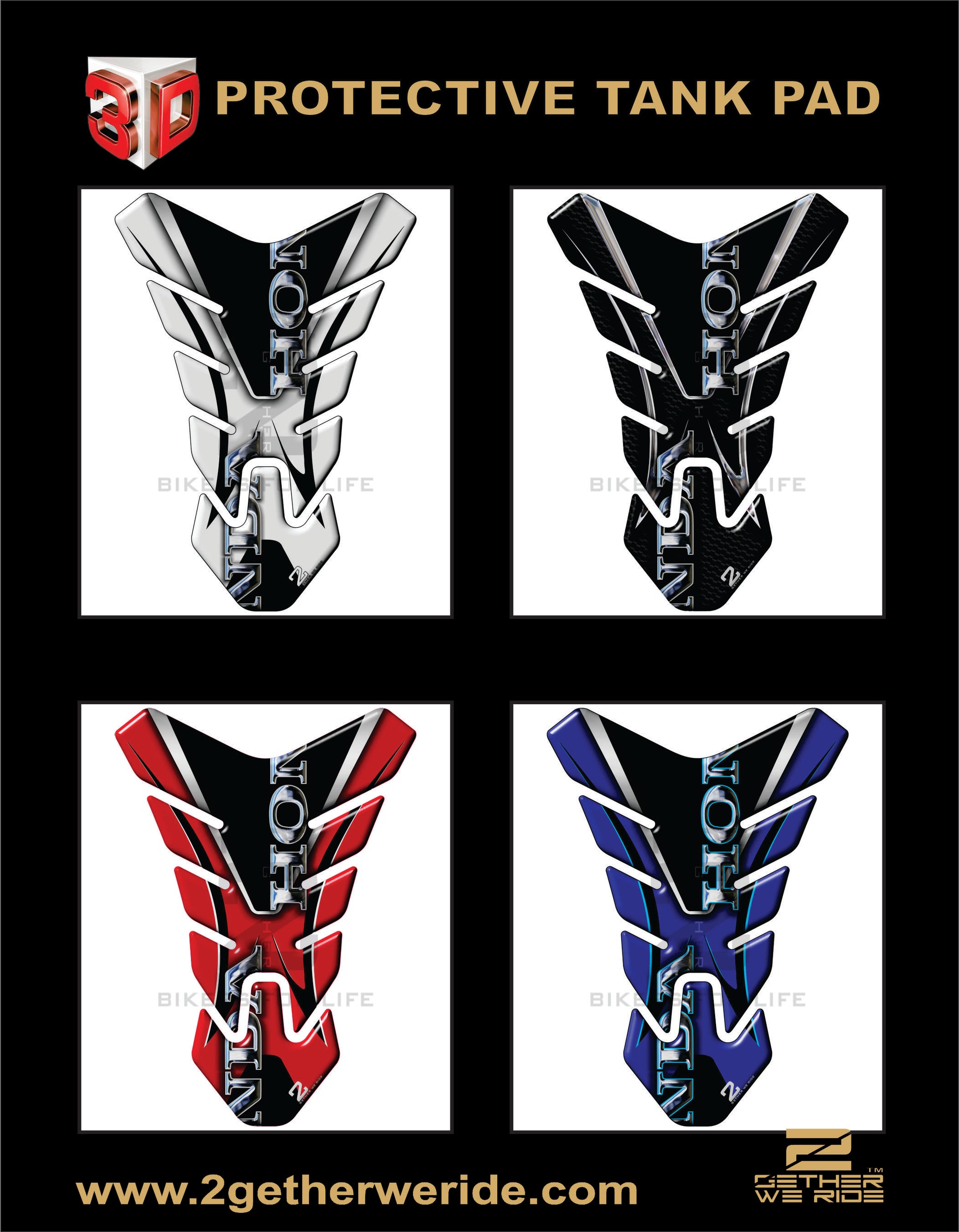 Motor Bike Tank Pad- Honda 