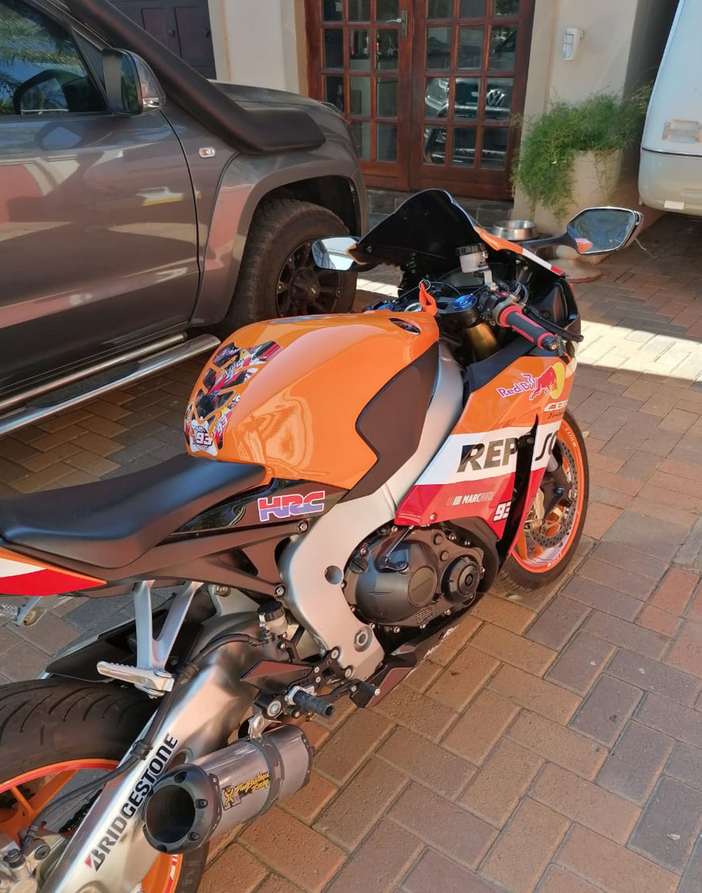 Honda Repsol Tank Pad Protector 