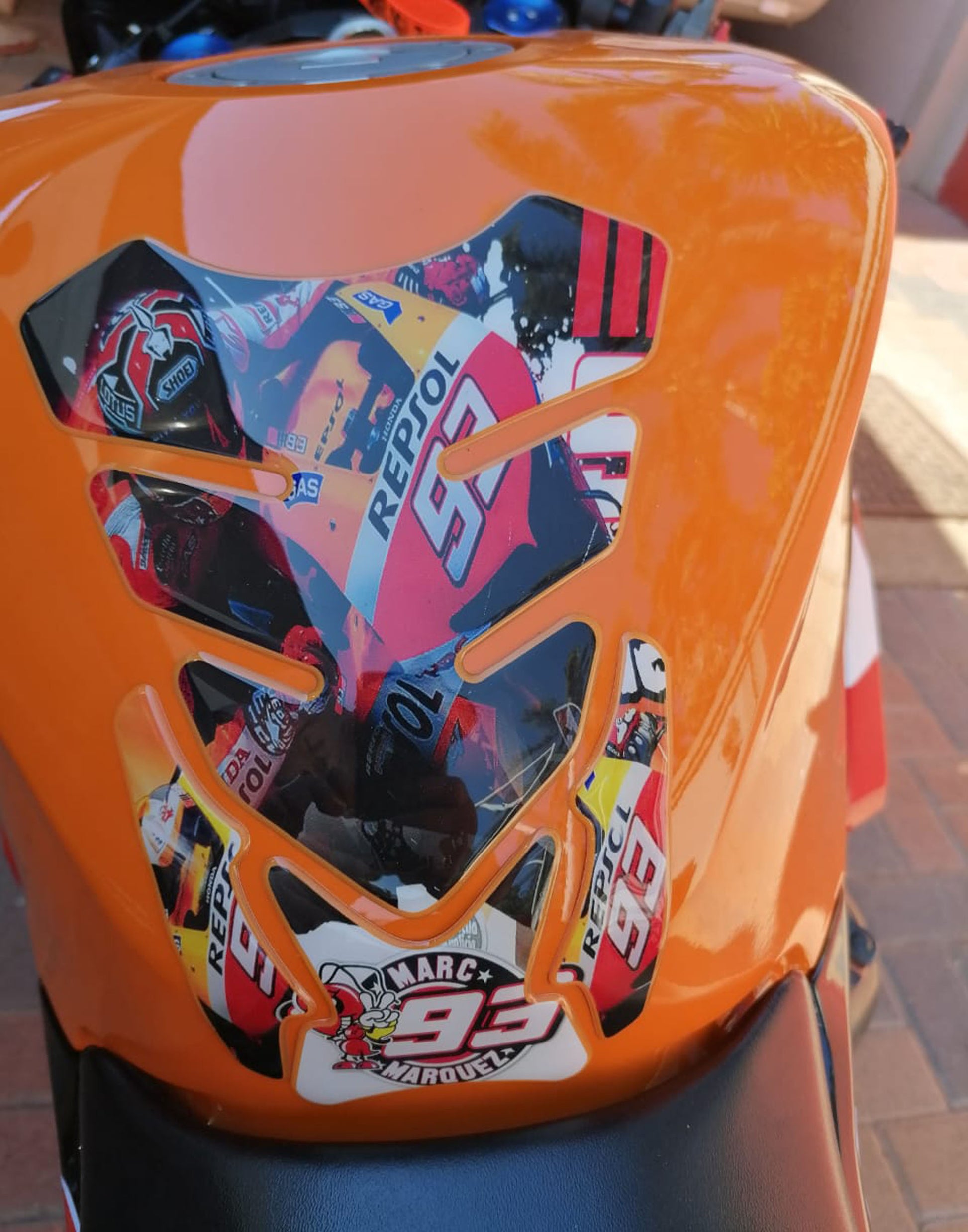 Honda Repsol Tank Pad Protector 