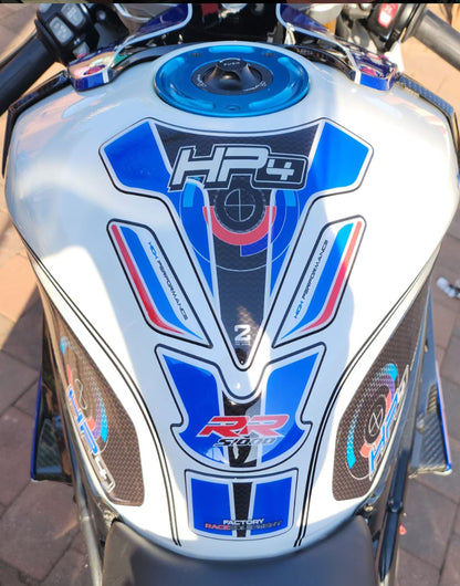 BMW S 1000 RR HP4 ank Pad | BMW Motor Cycle Tank Protector
