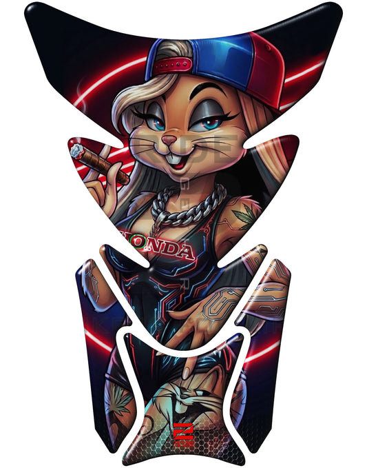 Honda Biker Bunny Tank Pad Protector