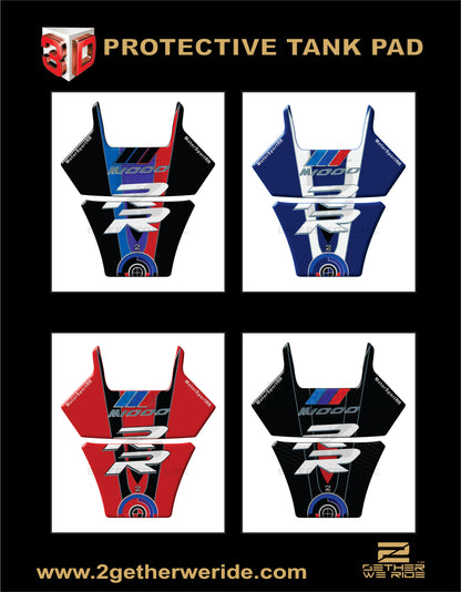 BMW M 1000 RR Tank Pad | BMW Motor Cycle Tank Protector