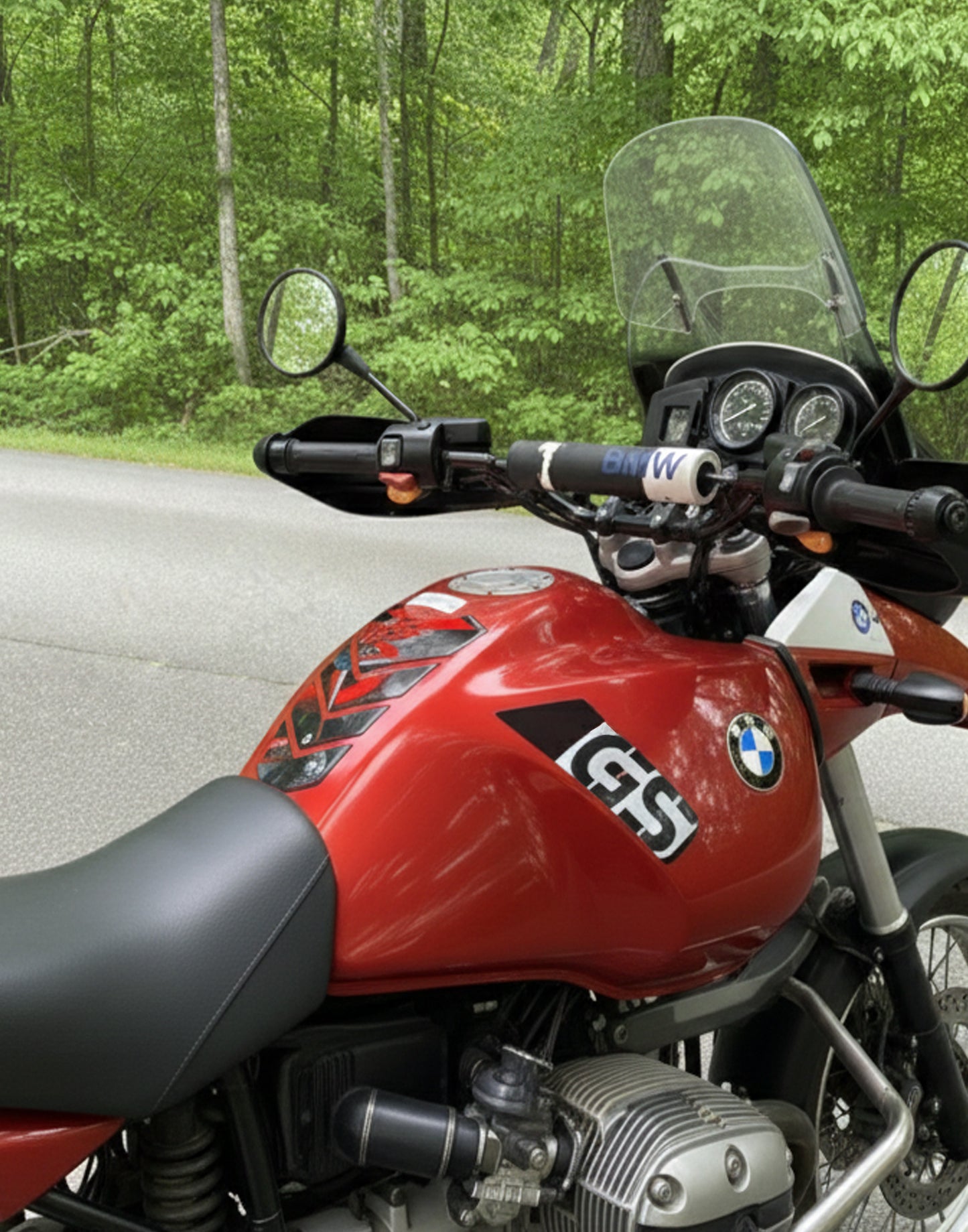 BMW  R 1150 GS Tank Pad | BMW Motor Cycle Tank Protector