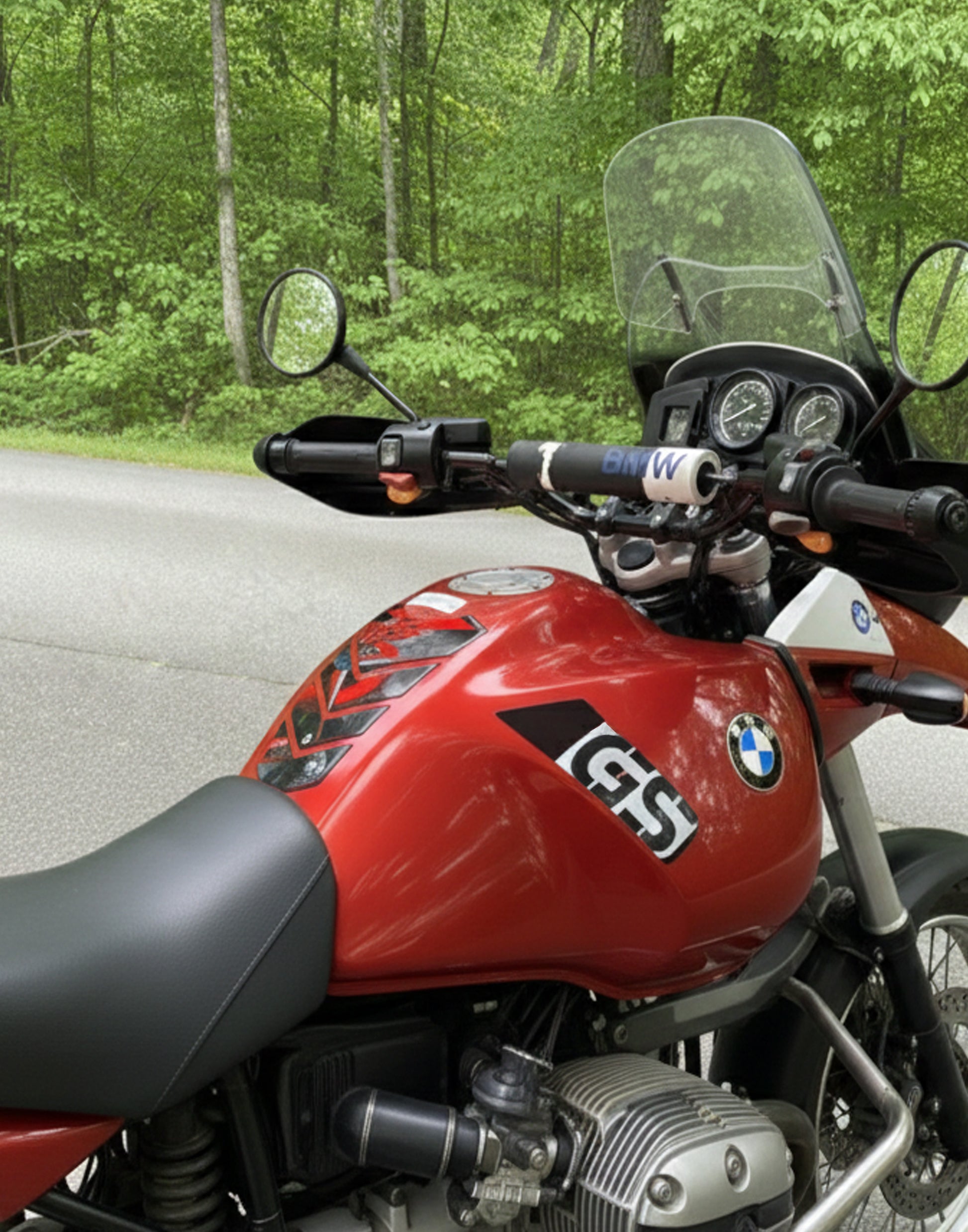 BMW  R 1150 GS Tank Pad | BMW Motor Cycle Tank Protector