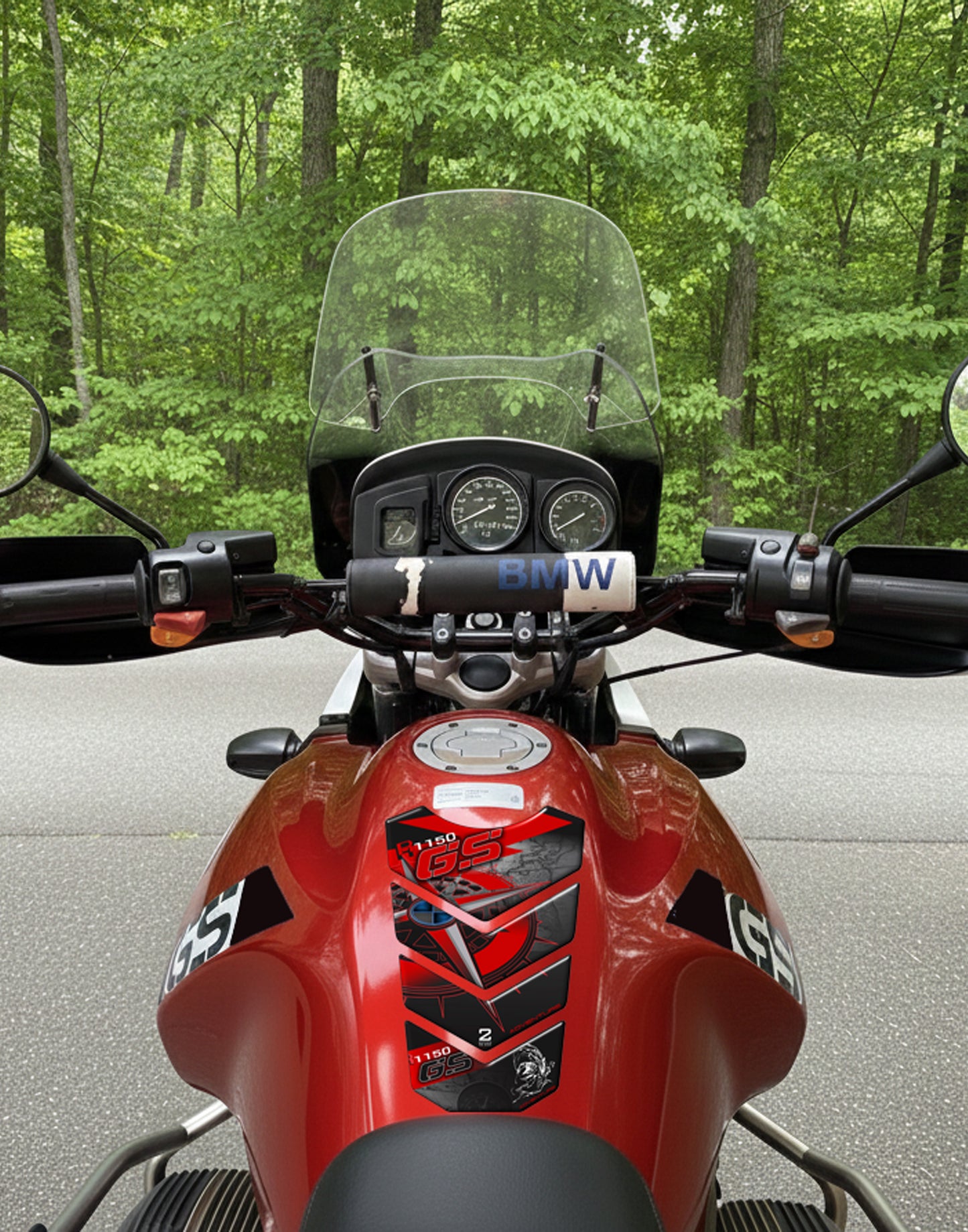 BMW  R 1150 GS Tank Pad | BMW Motor Cycle Tank Protector