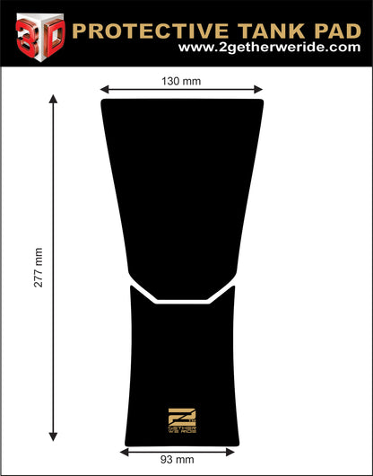 BMW  R 1200 RS Tank Pads  | BMW Motor Cycle Tank Protector