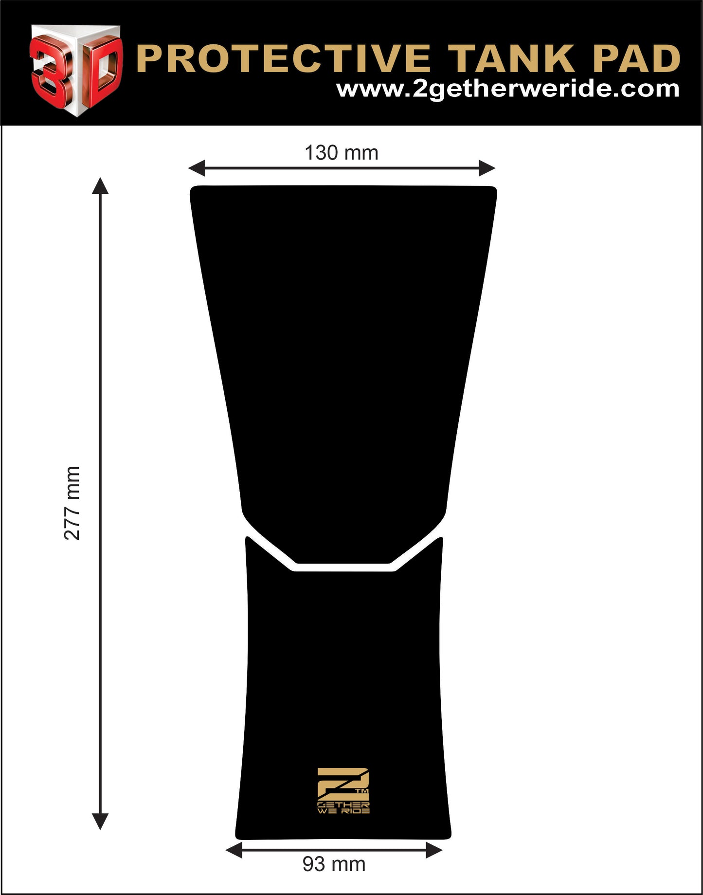 BMW  R 1200 RS Tank Pads  | BMW Motor Cycle Tank Protector